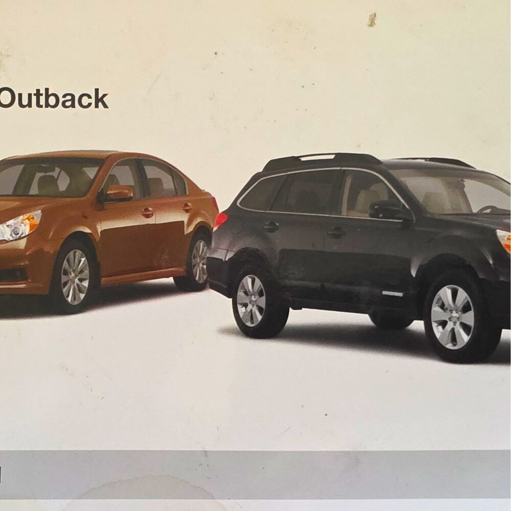 2012 Subaru Outback Asian Vehicle Brochure / Catalog